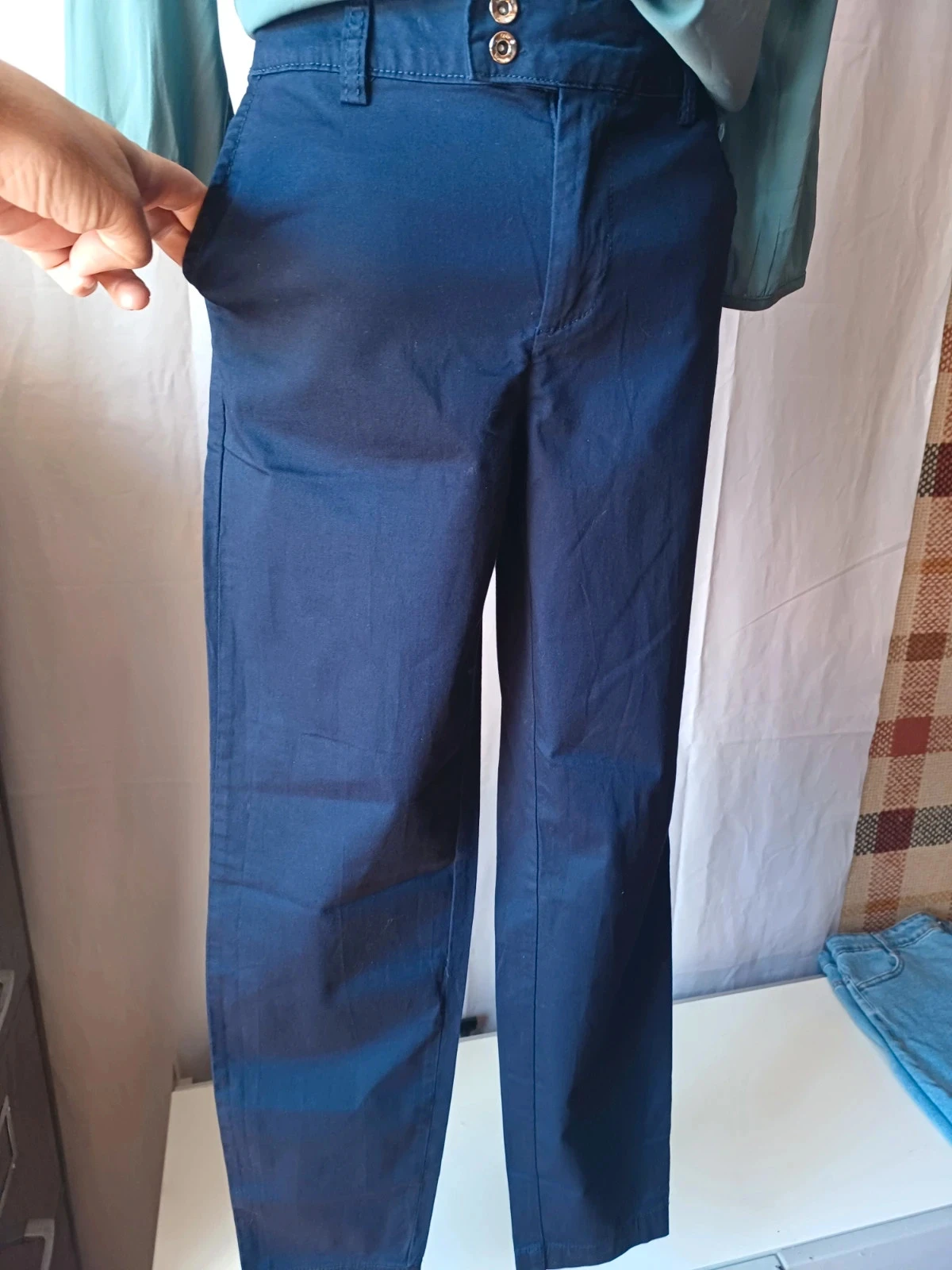 Calça social Lpb woman azul marinho tamanho 38 – photo 4